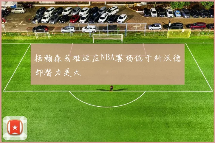 杨瀚森或难适应NBA赛场低于科沃德却潜力更大